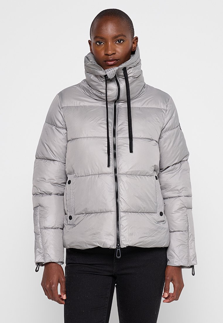 Replay Winterjas zilverkleurig Replay Winterjas zilverkleurig