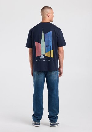 America Today, T-SHIRT - Print T-shirt - dark blue