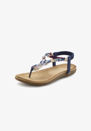 LASCANA, LASCANA ZEHENTRENNER - T-bar sandals - blau