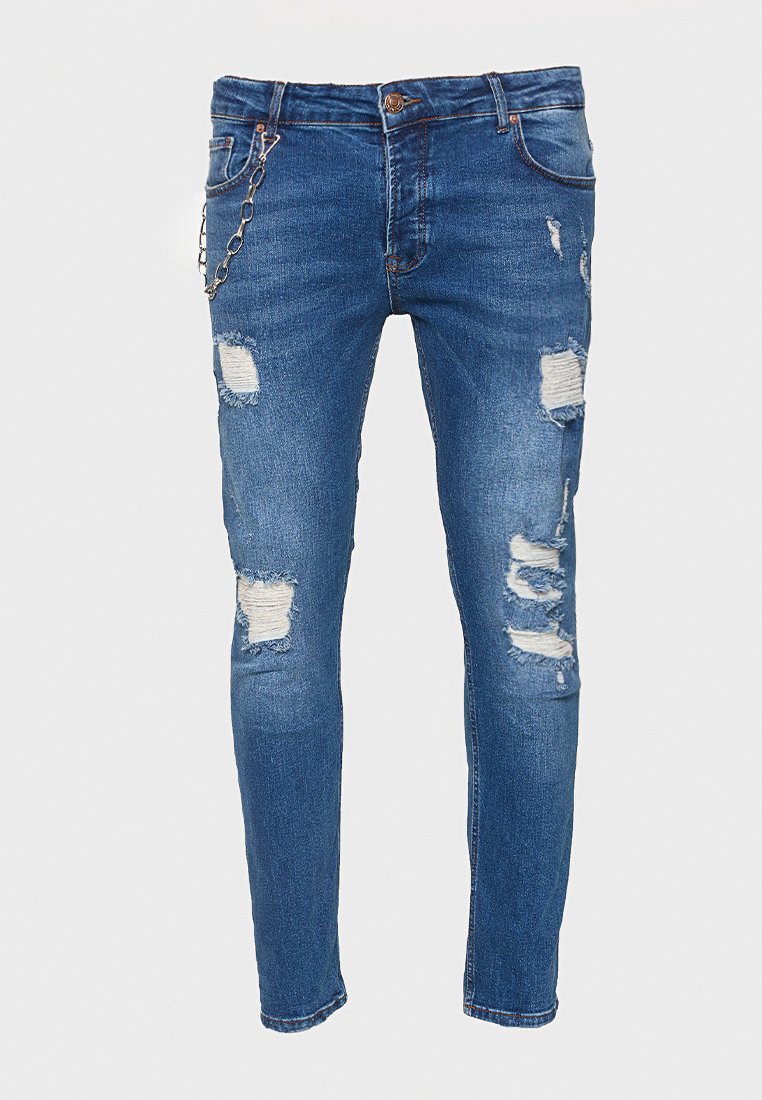 2Y Premium Slim fit jeans blauw
