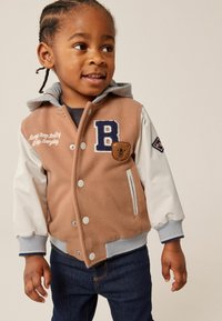 Next REGULAR FIT - Sudadera con cremallera - neutral