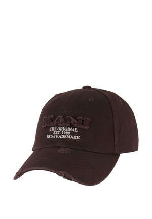 Karl Kani RETRO DISTRESSED DAD - Keps - dark brown