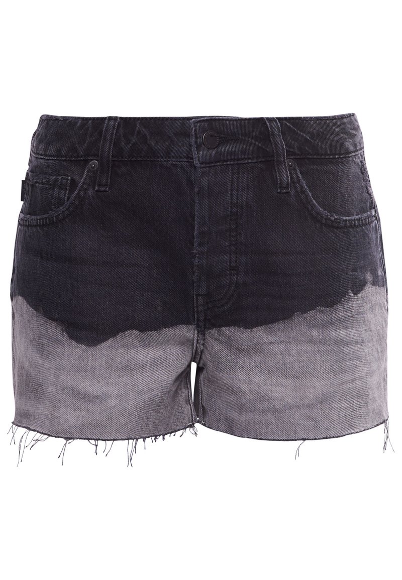 Superdry & Co Jeansshort zwart