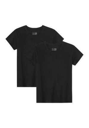 2-PACK - T-Shirt basic - jet black