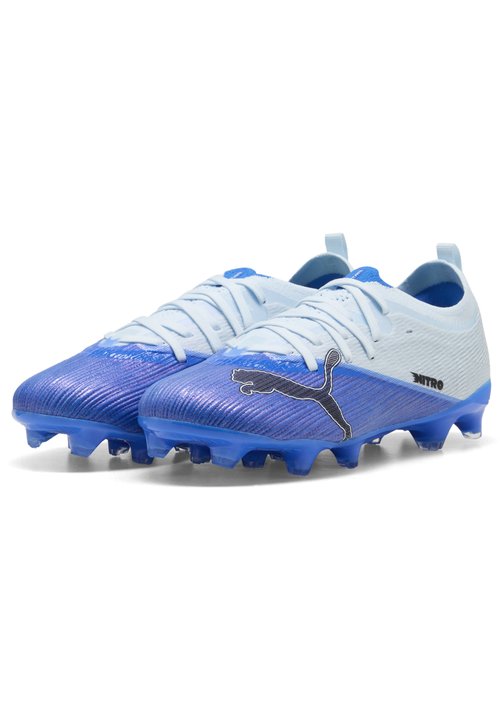 PUMA ULTRA NITRO 7 ULTIMATE FG/AG JR UNISEX - Zapatillas fútbol para césped artificial - ultra blue-icy blue- black-lime squeeze — foto 2