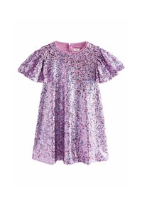 Next - REGULAR FIT - SLEEVE SEQUIN PARTY  - Vestido de cóctel - dusky pink Imagen en miniatura 1