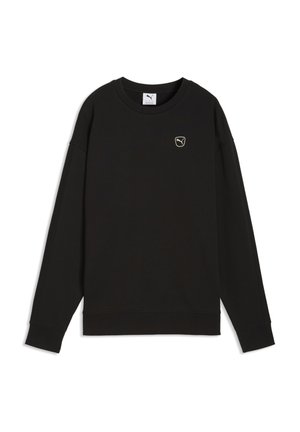 ESSENTIALS ELEVATED  MIT RUNDHALSAUSSCHNITT - Sweatshirt - black