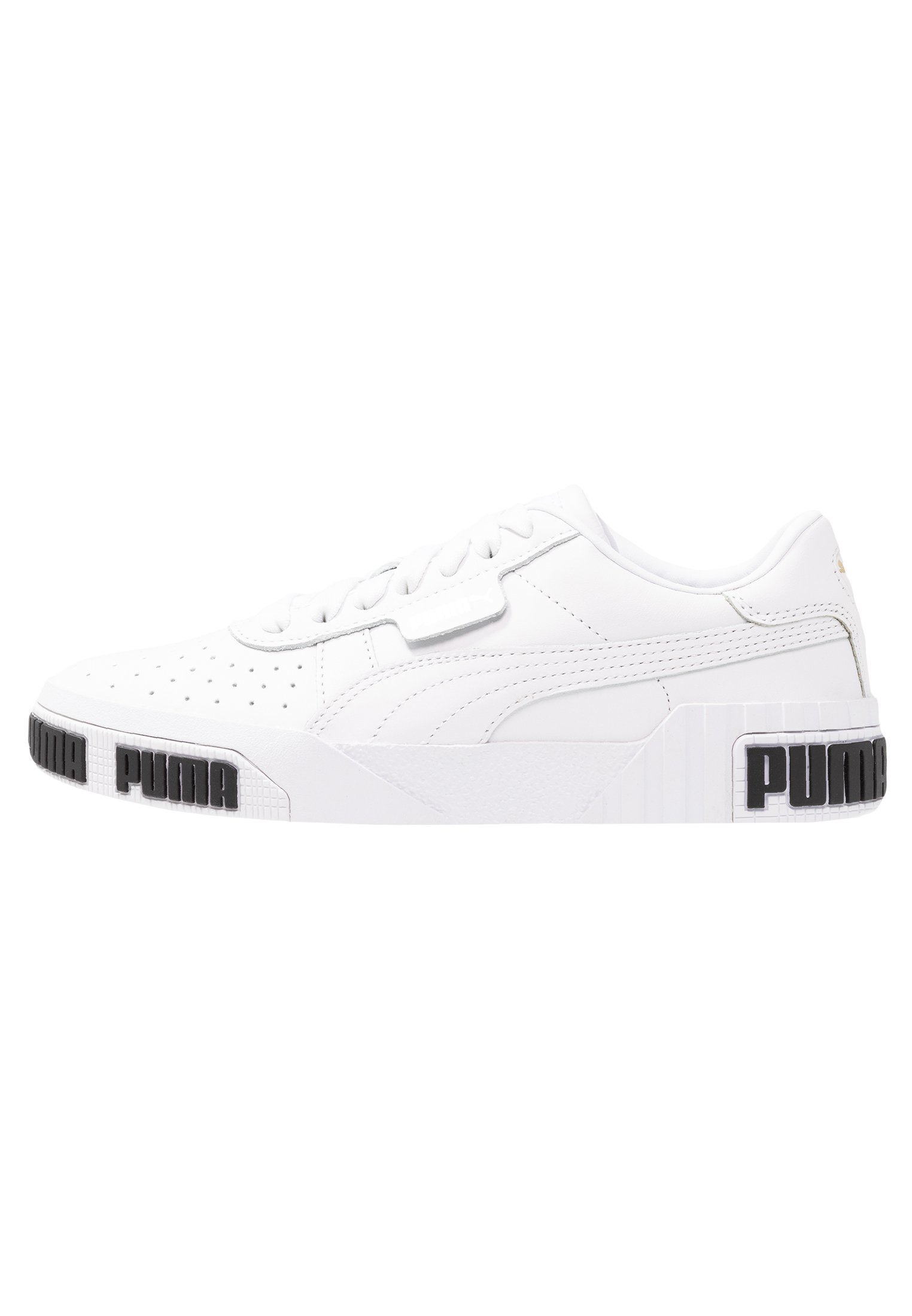 puma basket metallic white