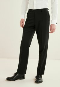 Next REGULAR FIT - Hlače za odijelo - black