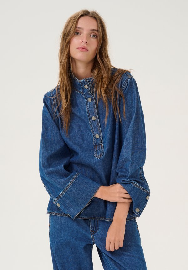 HILMA BOXY DENIM - Bluse