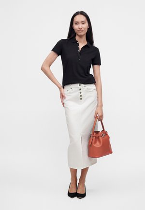 Lauren Ralph Lauren, BUCKET BAG MEDIUM - Håndtasker - red terracotta