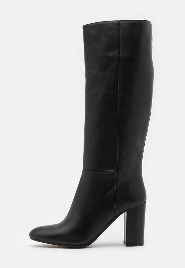 Bottes à talons hauts - noir