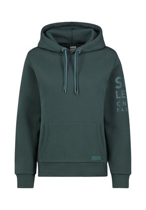 Hoodie - dark-green
