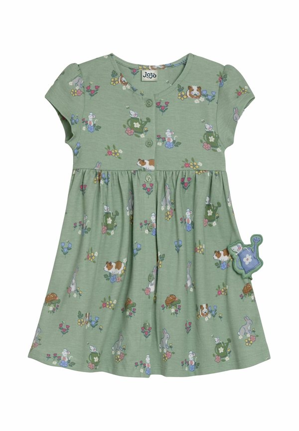 REGULAR FIT BUTTON THROUGH - Jerseykleid