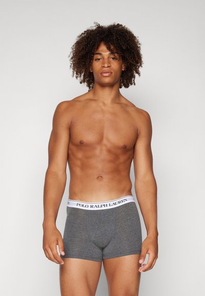 Polo Ralph Lauren TRUNK 3 PACK - Boksarice - grey/charcoal heather/black