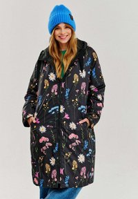 NAOKO DWUSTRONNY HERBARIUM  - Zimní kabát - black