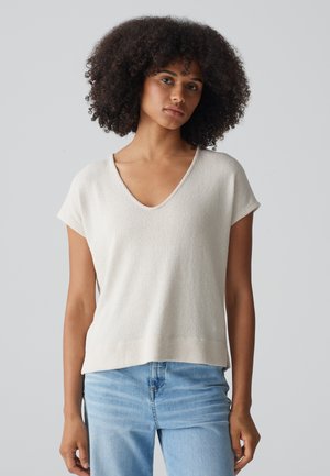 OPUS Basic T-shirt - natural glaze