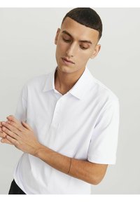 Jack & Jones PREMIUM PREMIUM EINFARBIG  - Polotričko - white