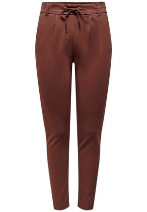 ONLY ONLPOPTRASH LIFE EASY COL PANT PNT NOOS - Auduma bikses - sable