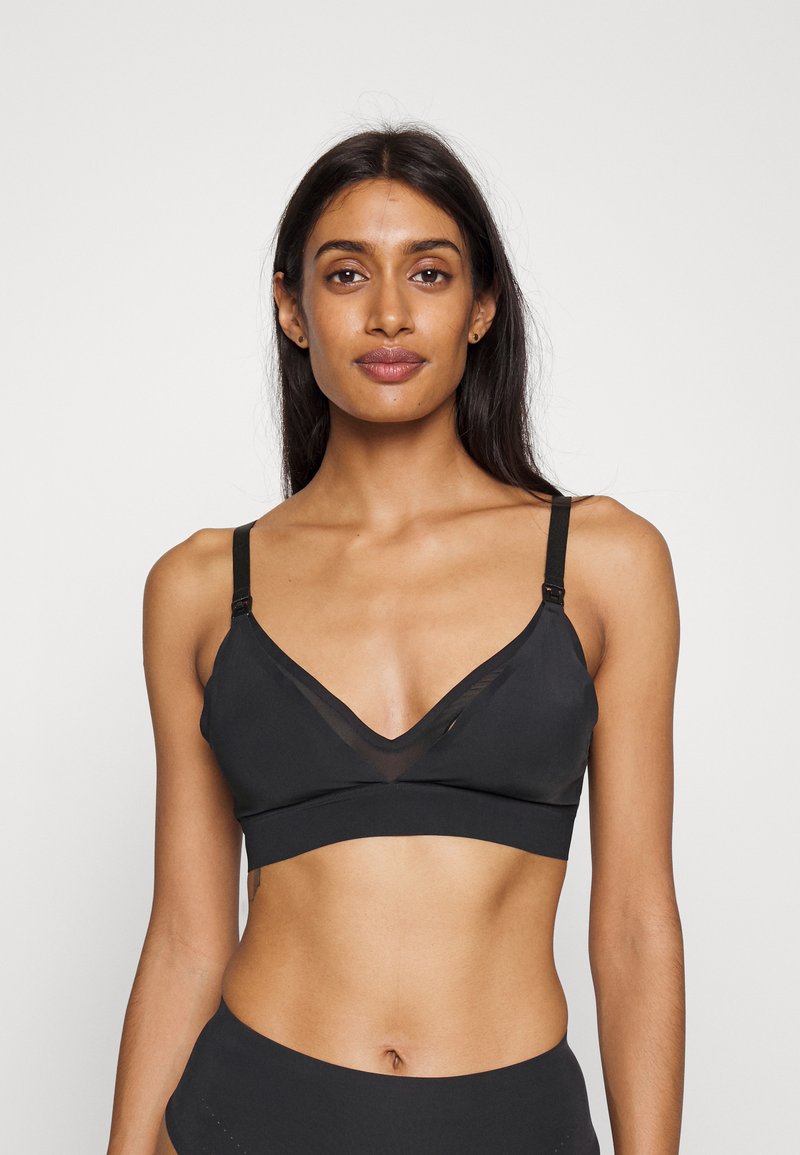 MAGIC Bodyfashion - MAMA SHEER BRALETTE - Soutien-gorge à balconnet - black, Agrandir