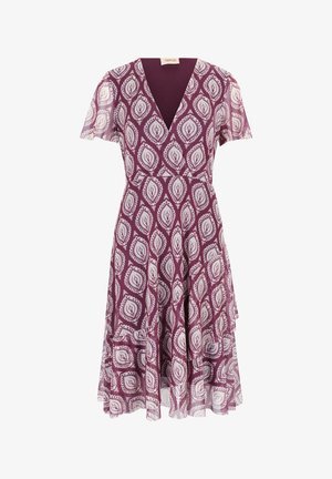 Cartoon, MIT RÜSCHEN - Freizeitkleid - purple black