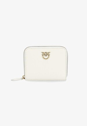 Pinko ZIP-AROUND - Monedero - bianco panna