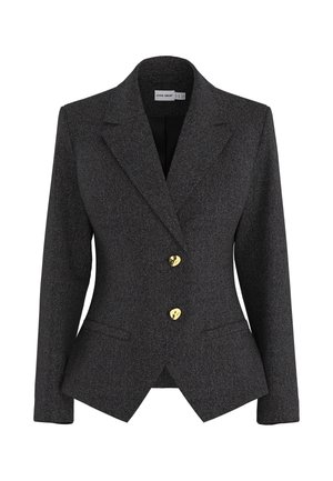 HYPEDROP, BLAZER HDTIFFANY LS FITTED - Blazer - black melange