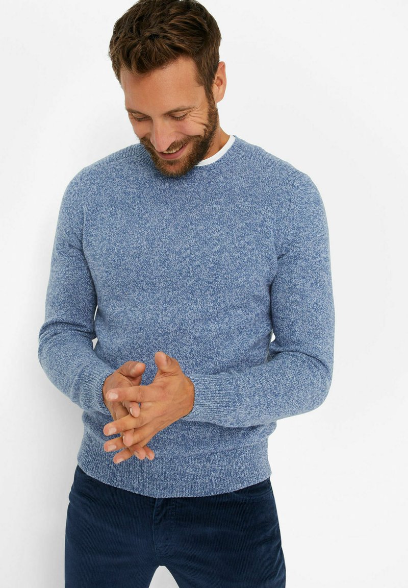 BRAX STYLE RICK - Strickpullover - smoke blue