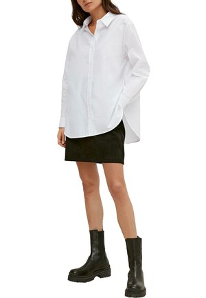 Button-down blouse - weiß