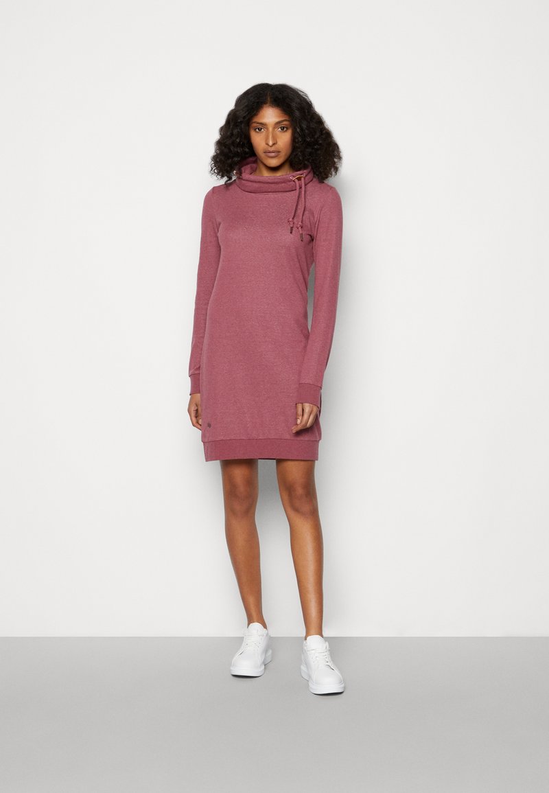 Ragwear SOLID - Dnevna haljina - plum