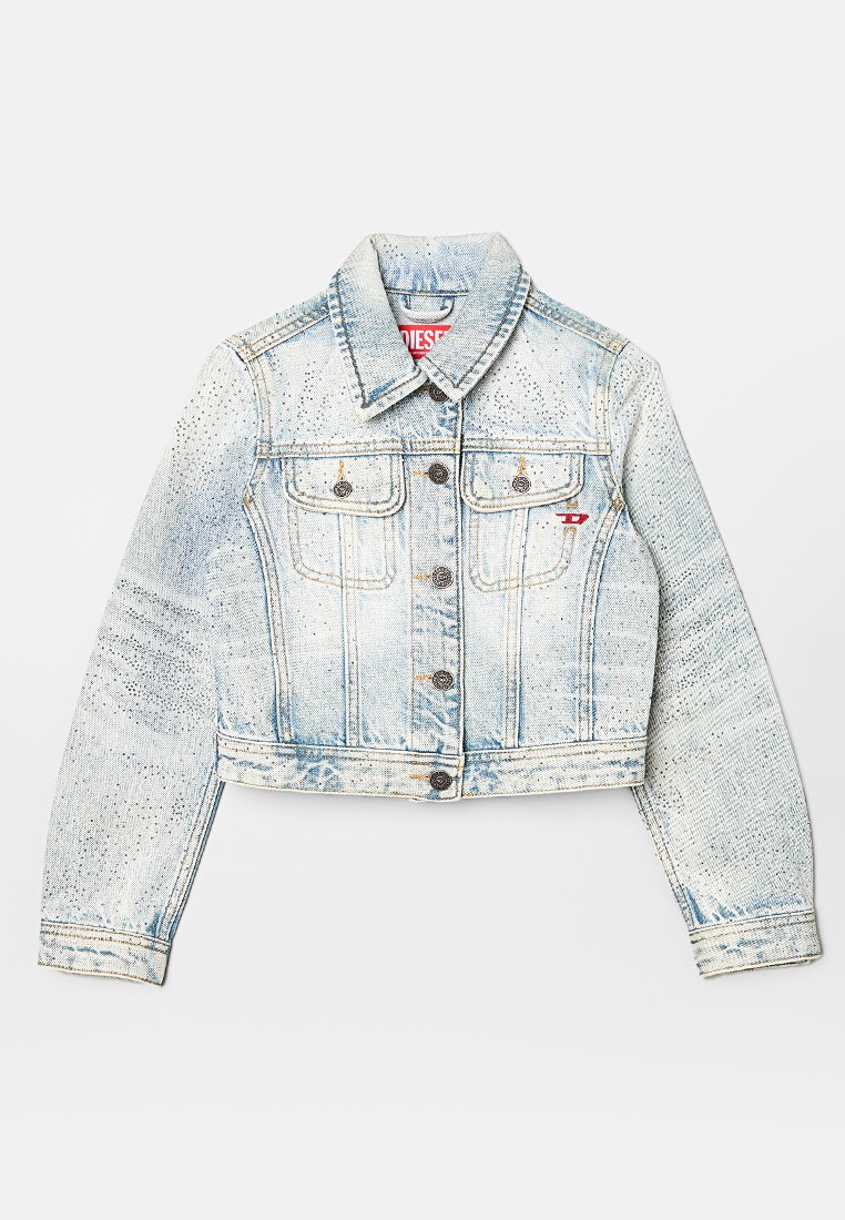 Diesel Spijkerjas blauw denim/bluedenim