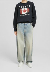 Bershka Sudadera - dark grey