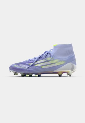 F50 SPARKFUSION ELITE  FG/AG - Moulded stud football boots - violet tone/lucid lemon/purple rush