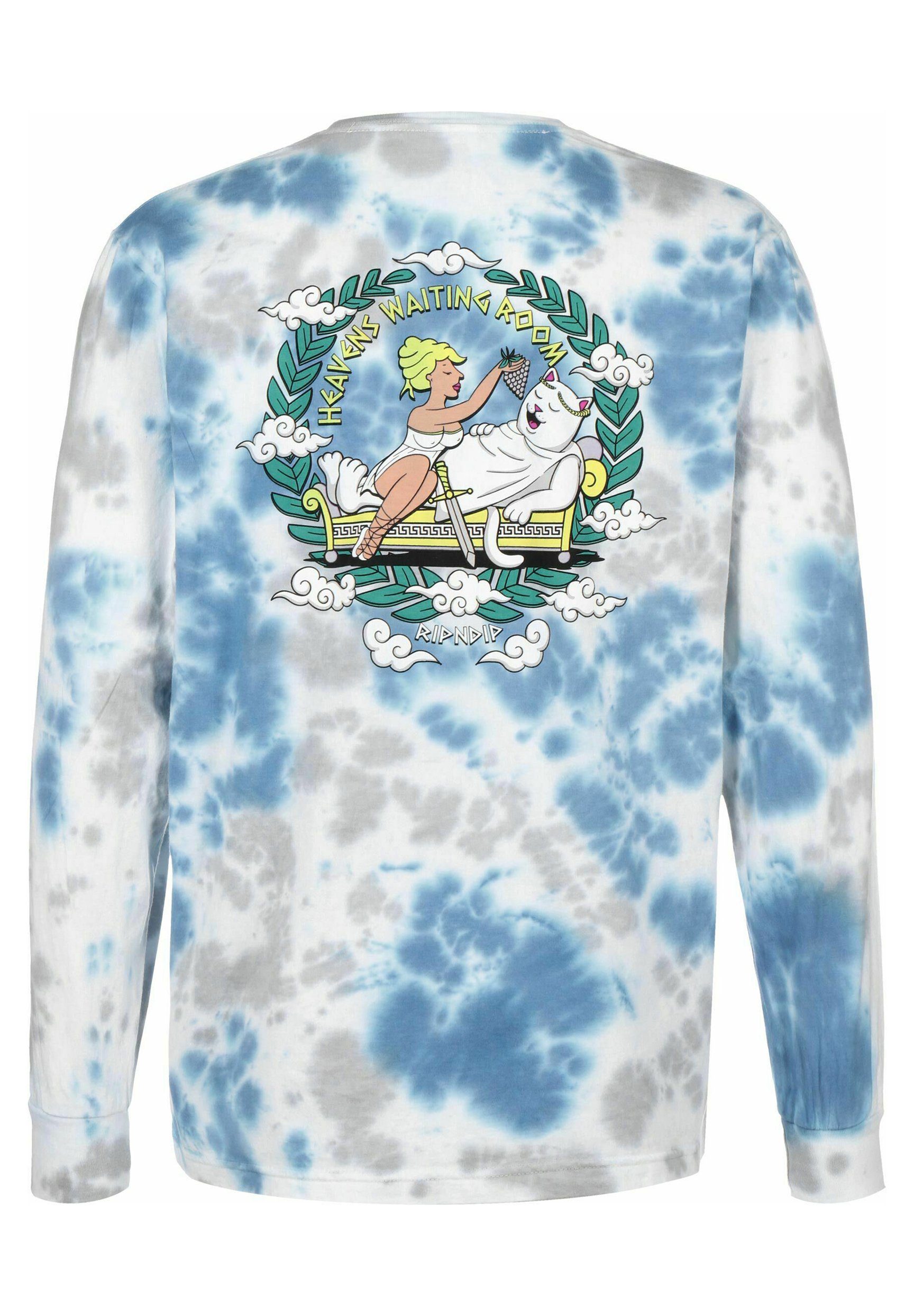 RIPNDIP Long sleeved top - light blue cloud wash/blue - Zalando.de