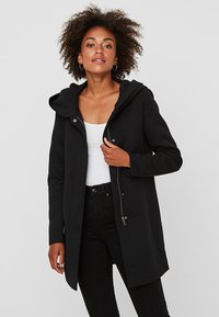 Vero Moda - DONA LS GA NOOS - Manteau court - black Image miniature 1