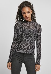 Urban Classics - LONGSLEEVE - Langærmet T-shirt - asphalt/black Miniaturebillede 1