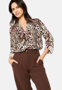 LolaLiza WITH ANIMAL PRINTS - Blouse - pink bubblegum