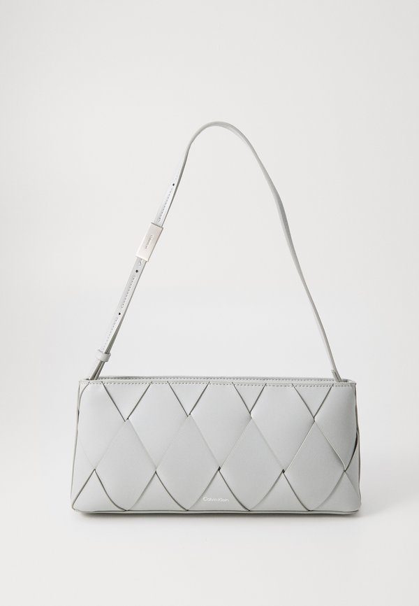 ELONGATED SHOULDER BAG - Handbag - mirage gray
