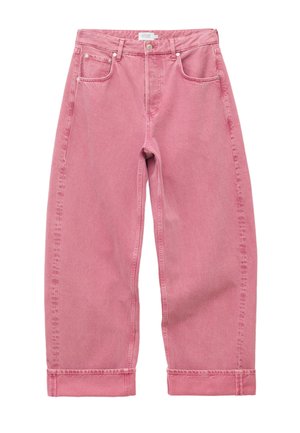 & OTHER STORIES, & OTHER STORIES BARREL-LEG JEANS - Wide Leg - pink
