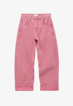 & OTHER STORIES, & OTHER STORIES BARREL-LEG JEANS - Wide Leg - pink