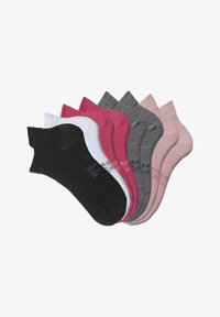 Ausgewählt, schwarz weiß pink hell grau meliert rosa