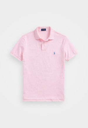 CUSTOM SLIM FIT MESH POLO SHIRT - Bluză polo - carmel pink