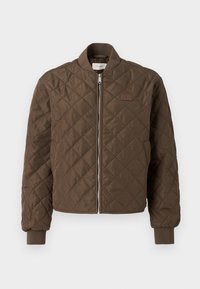 QUILTED JACKET - Bomber-jakk - tarmac