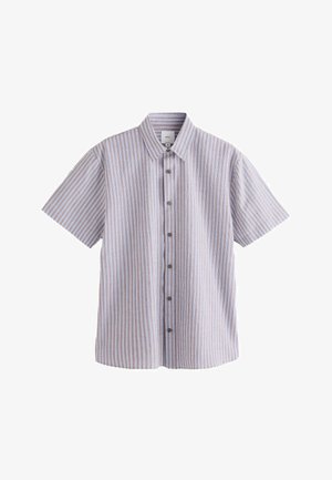 Next, REGULAR FIT - SEERSUCKER SHORT SLEEVE SMART SHIRT . - Hemd - brown
