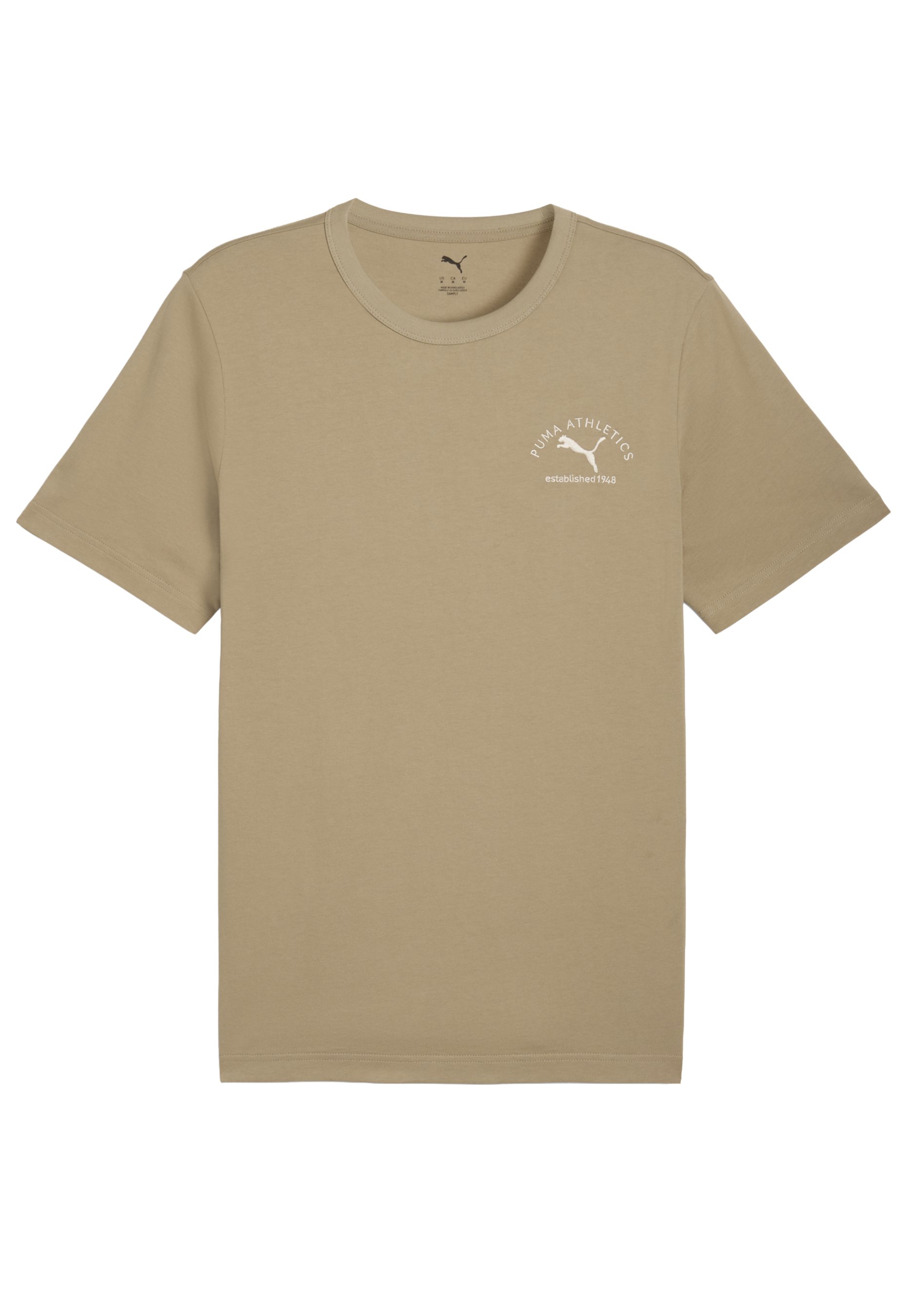 Puma CLASS GRAPHIC TEE - Triko s potiskem - ice coffee
