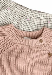 Next SET - Pulover - pink white