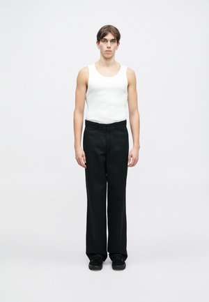 LOOSE FIT WORK PANT - Calças - black