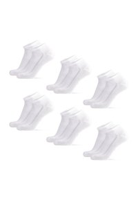 Danish Endurance LOW-CUT BAMBOO 6 PACK - Calze - white