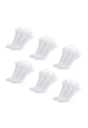 LOW-CUT BAMBOO 6 PACK - Chaussettes - white