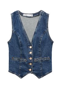 Bodywarmer - blue denim